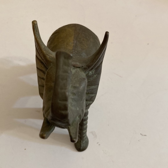 Vintage made in Taiwan solid brass elephant - Picture 2 of 11
